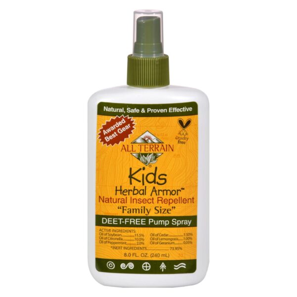 All Terrain All-Natural Insect Repellent Kids Herbal Armor Spray 8 fl. oz.