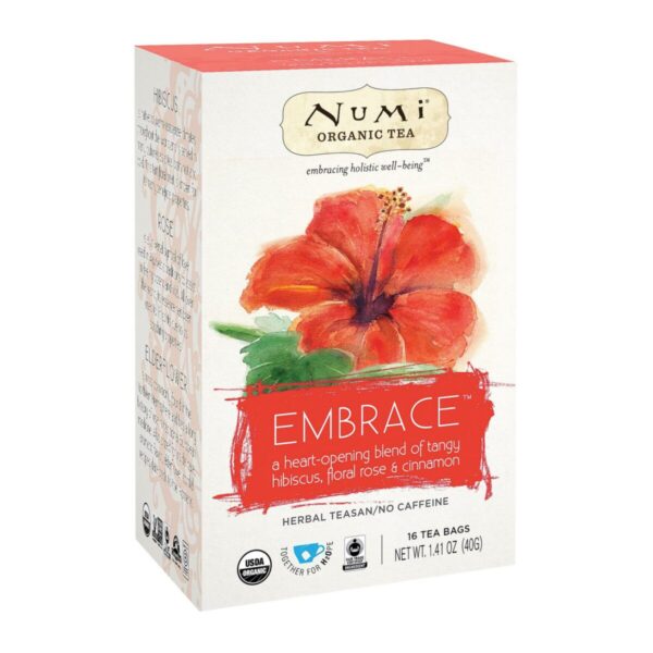 Numi Tea Embrace Organic Holistic Tea 16 tea bags