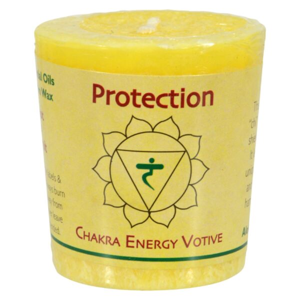 Aloha Bay Chakra Votive Candle - Protection - Case of 12 - 2 oz