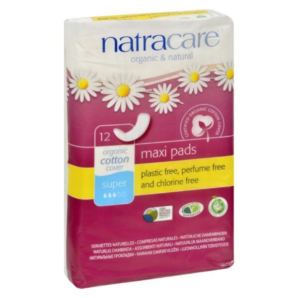 Natracare Super Pads 12 count