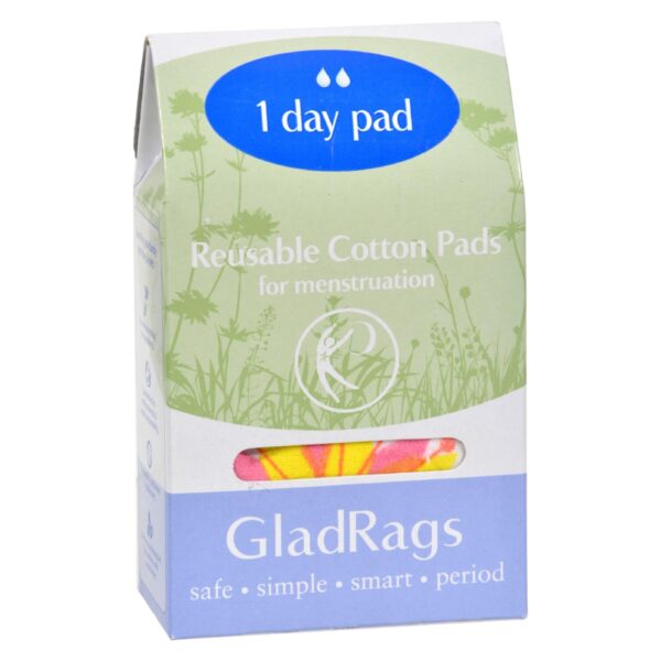 GladRags Assorted Color/Patterns Washable Day Pad 1-pack