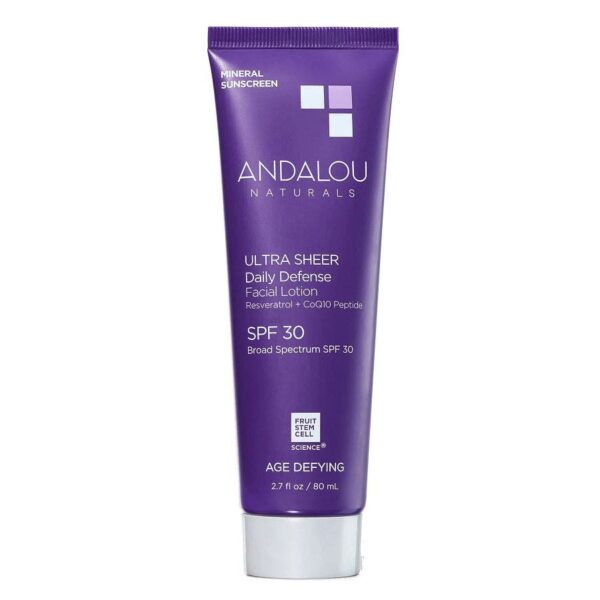 Andalou Naturals Ultra Sheer Daily Defense SPF 30 Facial Lotion 2.7 fl. oz.