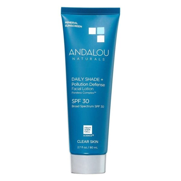 Andalou Naturals Daily Shade + Pollution Defense SPF 30 Facial Lotion 2.7 fl. oz.