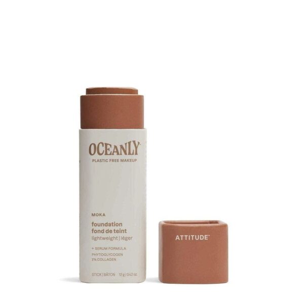 Attitude Oceanly Light Coverage Moka Foundation 0.42 oz. stick