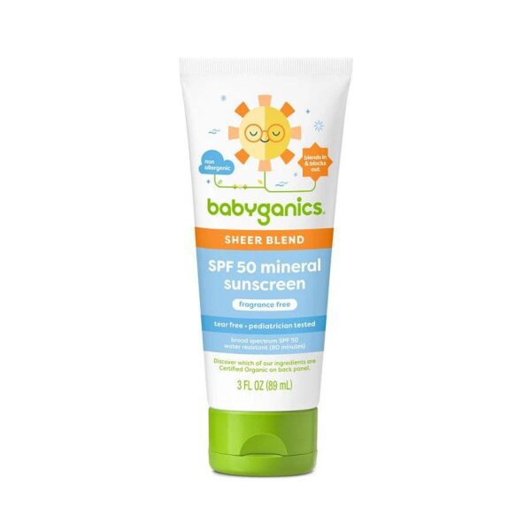 Babyganics Sheer Blend Sunscreen Lotion (SPF 50) 3 fl. oz.