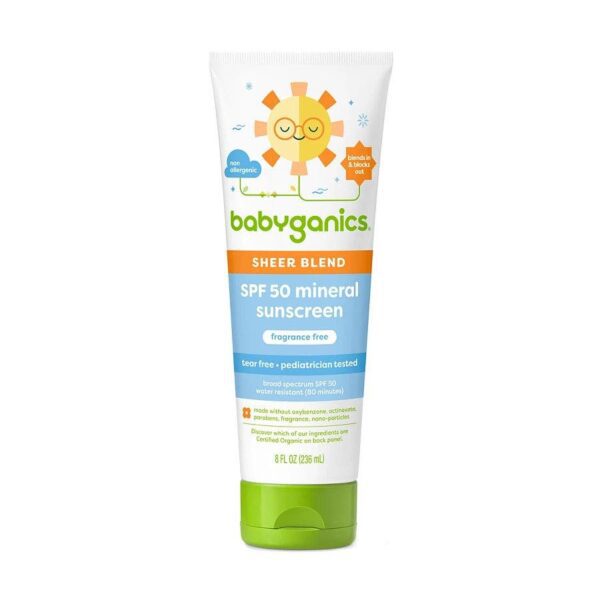 Babyganics Sheer Blend Sunscreen Lotion (SPF 50) 8 fl. oz.