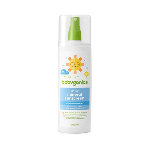 Babyganics Sunscreen Spray (SPF 50) 8 fl. oz.