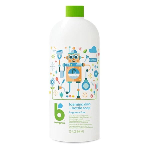 Babyganics Fragrance-Free 32 fl. oz. refill