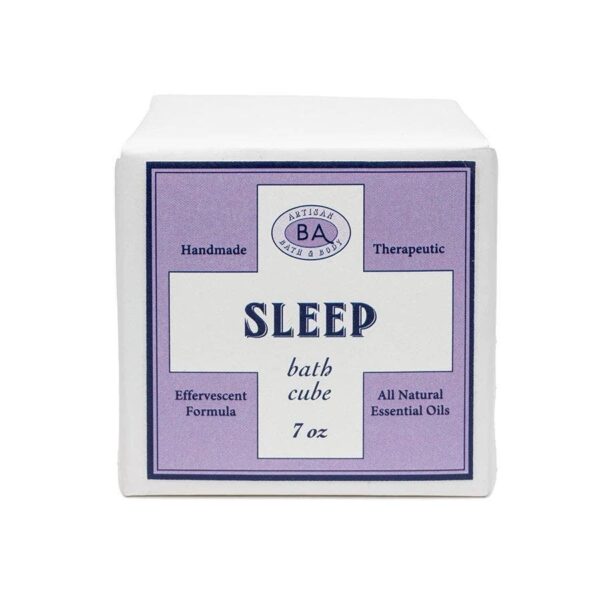 Baudelaire Sleep Bath Effervescent Cube 7 oz.