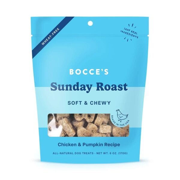 Bocce's Bakery Sunday Roast Soft & Chewy Treats 6 oz.