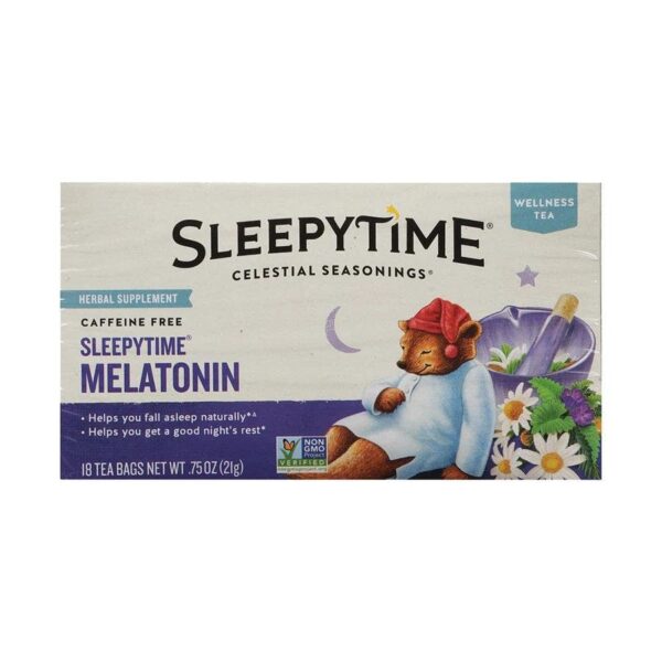 Celestial Seasonings Sleepytime Melatonin Tea 18 tea bags