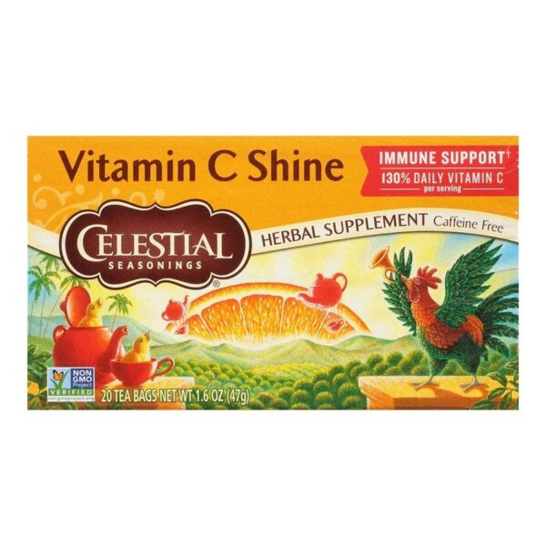 Celestial Seasonings Vitamin C Shine Tea 20 tea bags