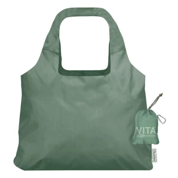 ChicoBag Sage Vita rePETe + Refine Shopping Bag