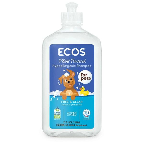 Earth Friendly Products Fragrance-Free Hypoallergenic Pet Shampoo 17 fl. oz.