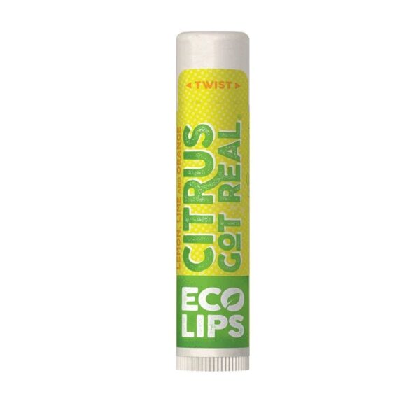 Eco Lips Citrus Got Real Plant Pod Lip Balm 0.15 oz.