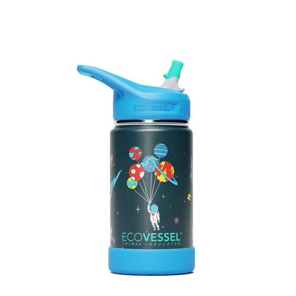 EcoVessel Kids Outerspace The Frost Stainless Steel Water Bottle 12 oz.