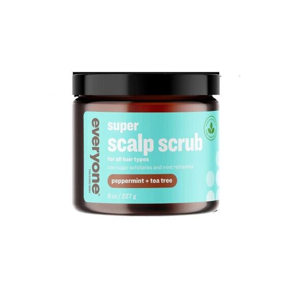 Everyone Peppermint + Tea Tree Super Scalp Scrub 8 oz.