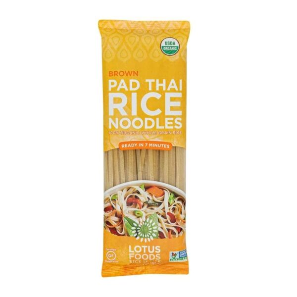 Lotus Foods Organic Brown Pad Thai Rice Noodles 8 oz.