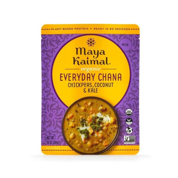 Maya Kaimal Chickpeas, Coconut & Kale Everyday Chana 10 oz.