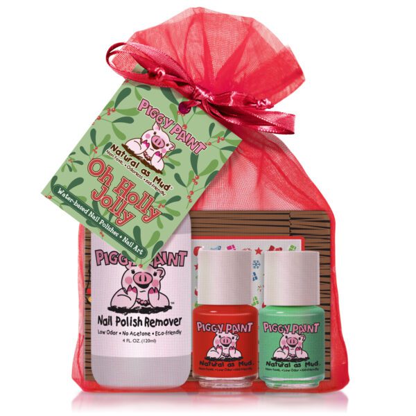 Piggy Paint Oh Holly Jolly Gift Set of 3