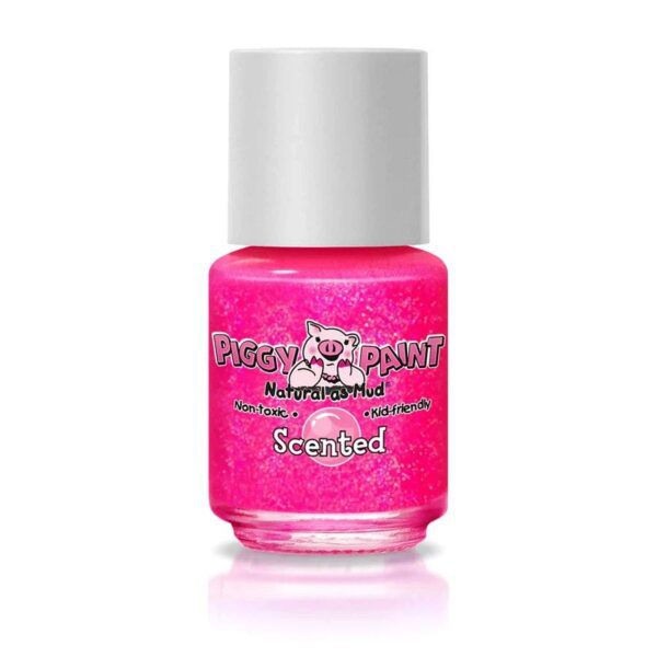 Piggy Paint Bubble Gum Bash Scented Nail Polish 0.25 fl. oz.