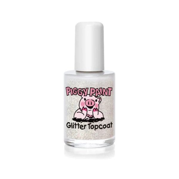 Piggy Paint Glitter Topcoat Nail Polish 0.5 fl. oz.