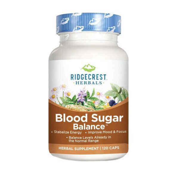 Ridgecrest Herbals Blood Sugar Balance 120 count