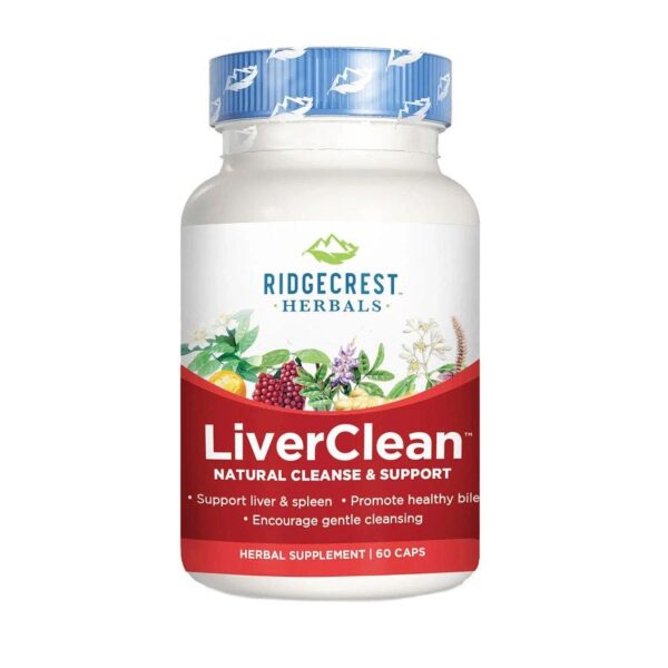 Ridgecrest Herbals LiverClean 60 count