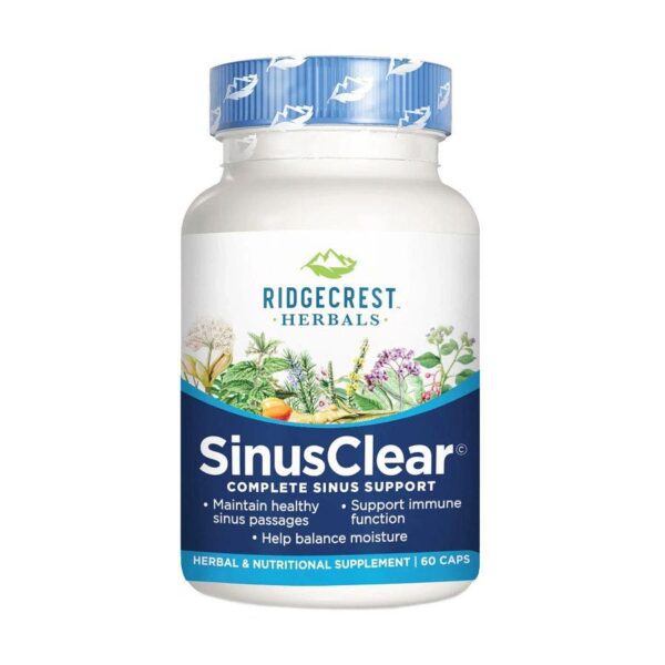 Ridgecrest Herbals SinusClear 60 count