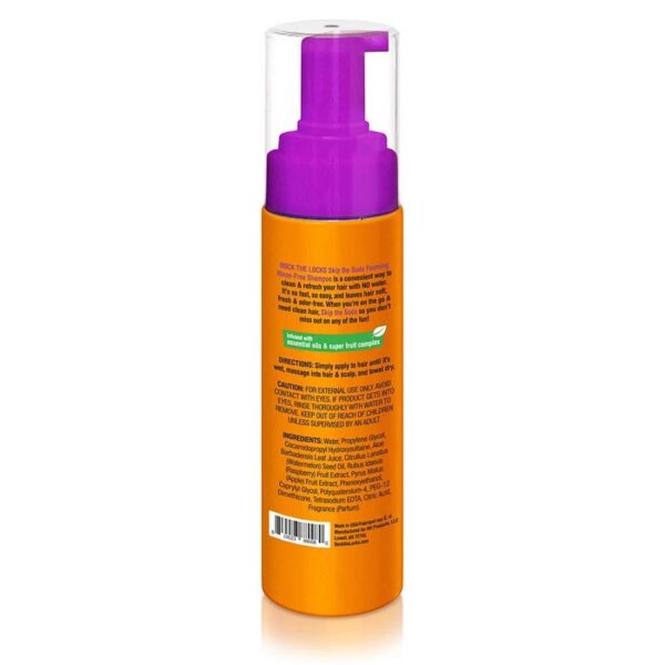 Rock the Locks Super Citrus Foaming No-Rinse Shampoo 7 fl. oz. - Image 2