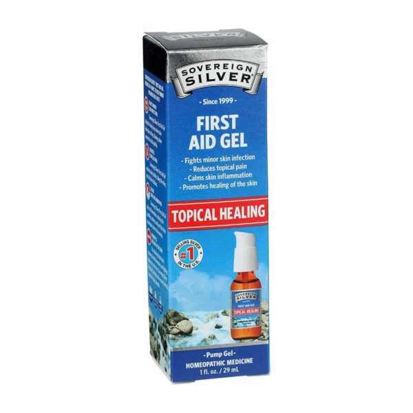 Sovereign Silver Topical Healing First Aid Gel 1 oz.