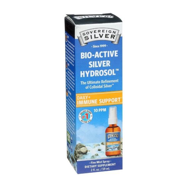 Sovereign Silver Bio-Active Silver Hydrosol Immune Support Fine Mist Spray 2 fl. oz.