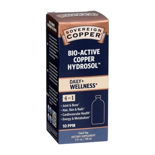 Sovereign Silver Bio-Active Copper Hydrosol 4 fl. oz.