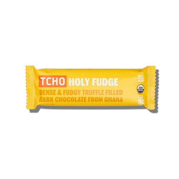 TCHO Chocolate Holy Fudge Dark Chocolate Bar 0.83 oz.