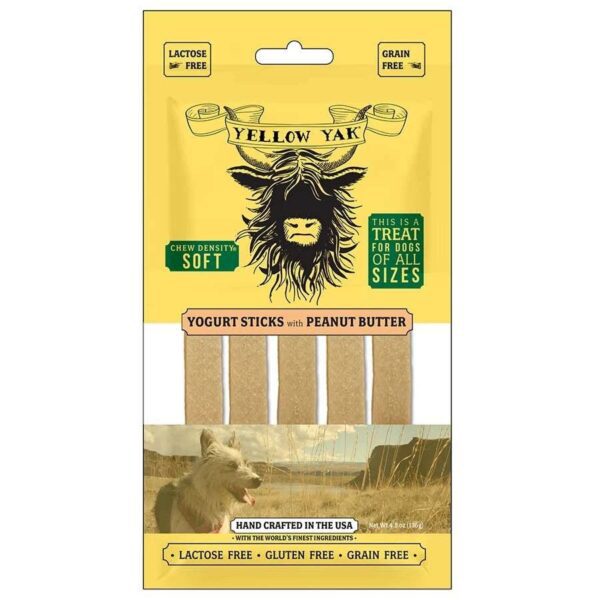 Yellow Yak Peanut Butter Yogurt Sticks 4.8 oz.