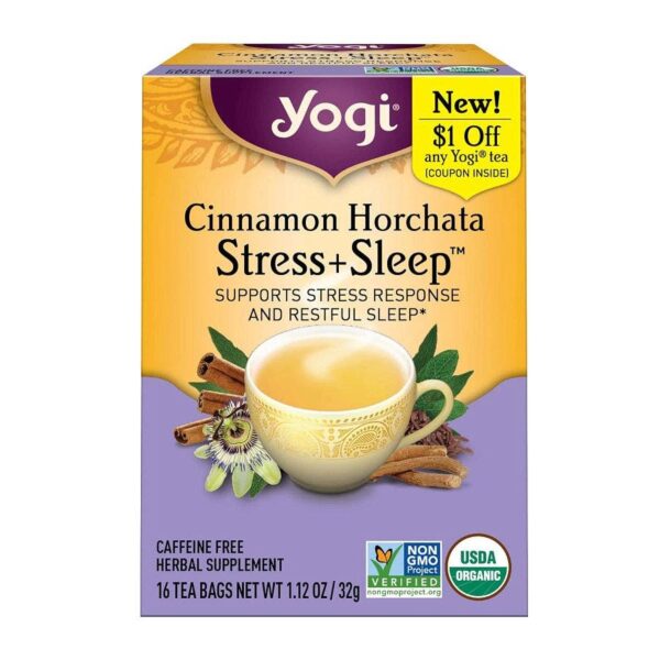 Yogi Tea Blueberry Sage Stress Relief Tea 16 bags