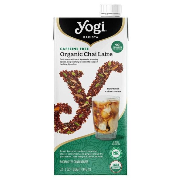 Yogi Tea Barista Organic Caffeine Free Chai Latte Concentrate 32 fl. oz.