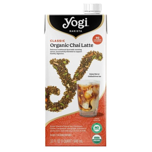 Yogi Tea Barista Organic Classic Chai Latte Concentrate 32 fl. oz.