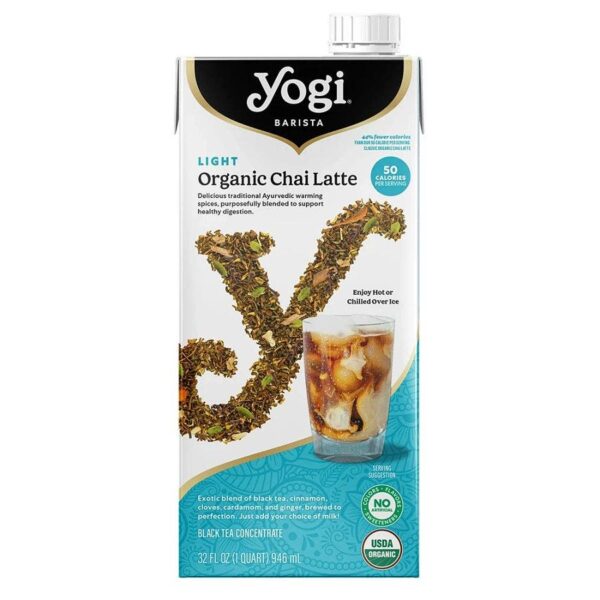 Yogi Tea Barista Organic Light Chai Latte Concentrate 32 fl. oz.