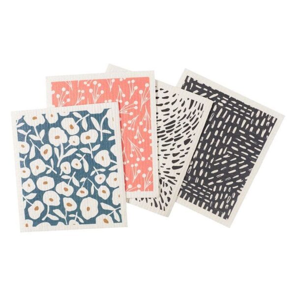 Z Wraps 4-Pack Swedish Dish Cloths (Rhys, Deryn, Wynn & Bell) - Image 2