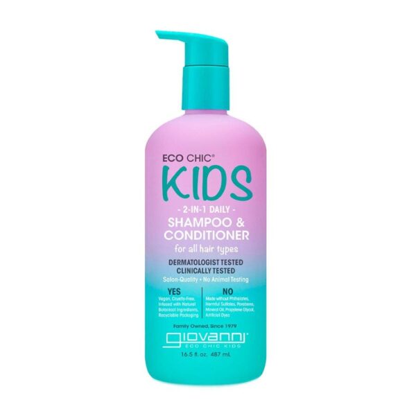 Giovanni Eco Chic Kids 2-in-1 Daily Shampoo & Conditioner 16.5 fl. oz.