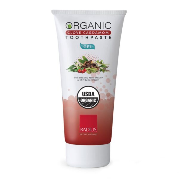 Radius Clove Cardamom Organic Toothpaste 3 oz.